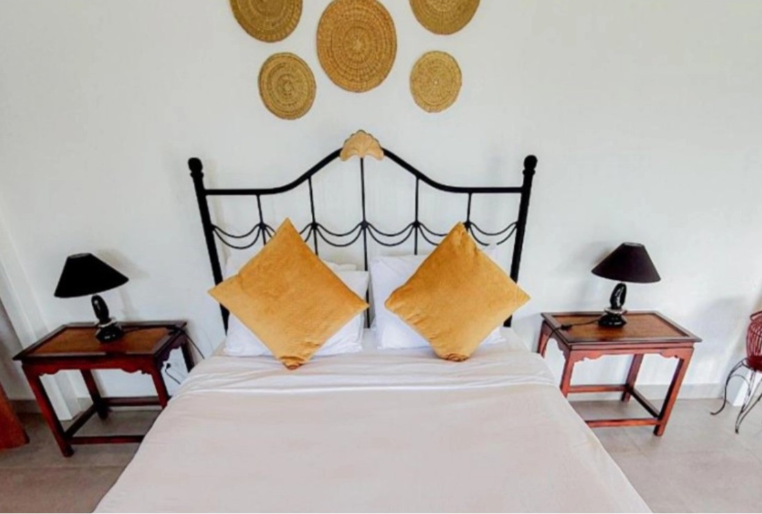 Bett im Hotel Golden Frog Inn Valle de Anton