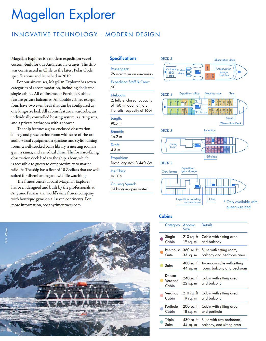 Magellan Explora Antarctica ship