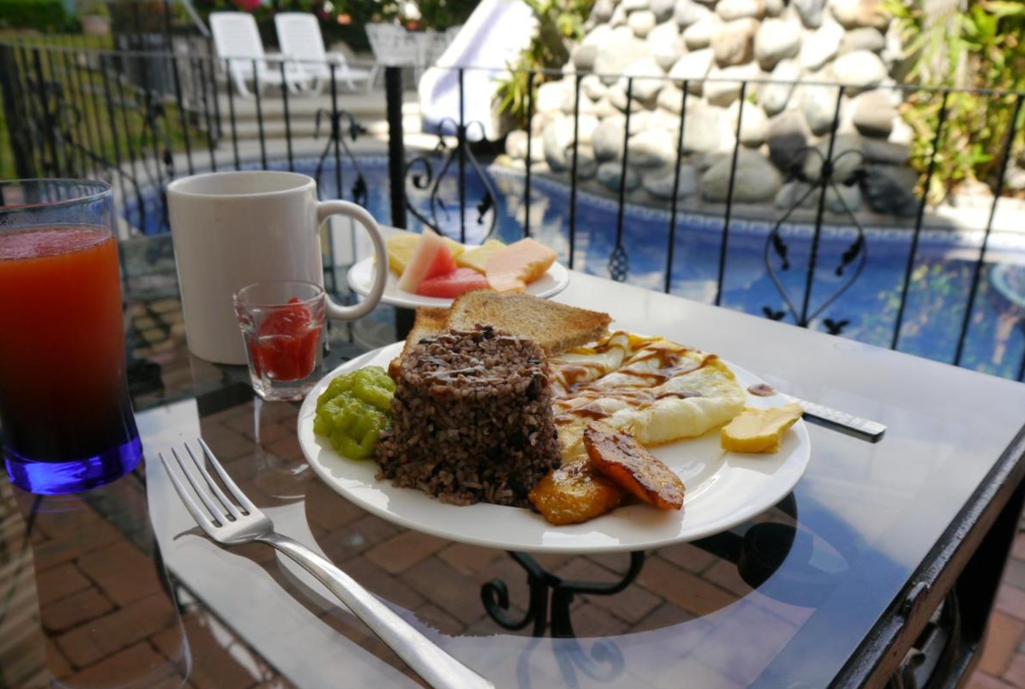 Hotel Santo Tomas San Jose Restaurantbereich Essen