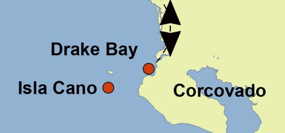 Karte von Insel Cano