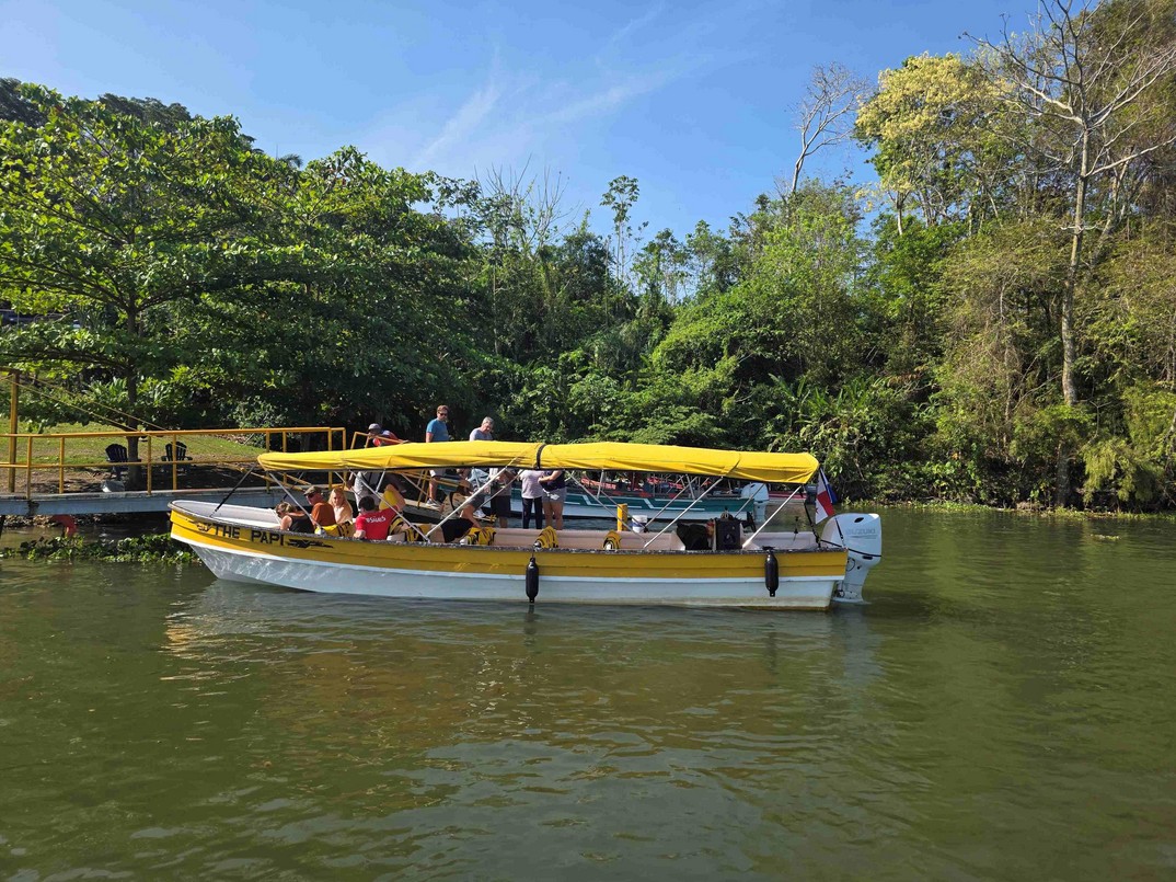 Panamakanal tour Ausflugsboot