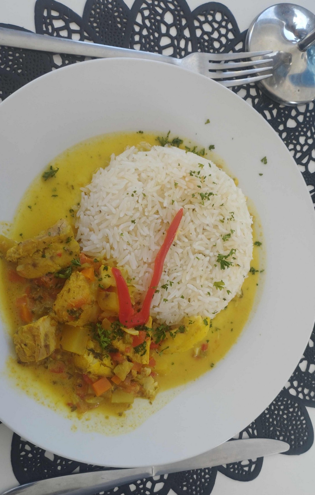 San Blas Katamaran Essen 3