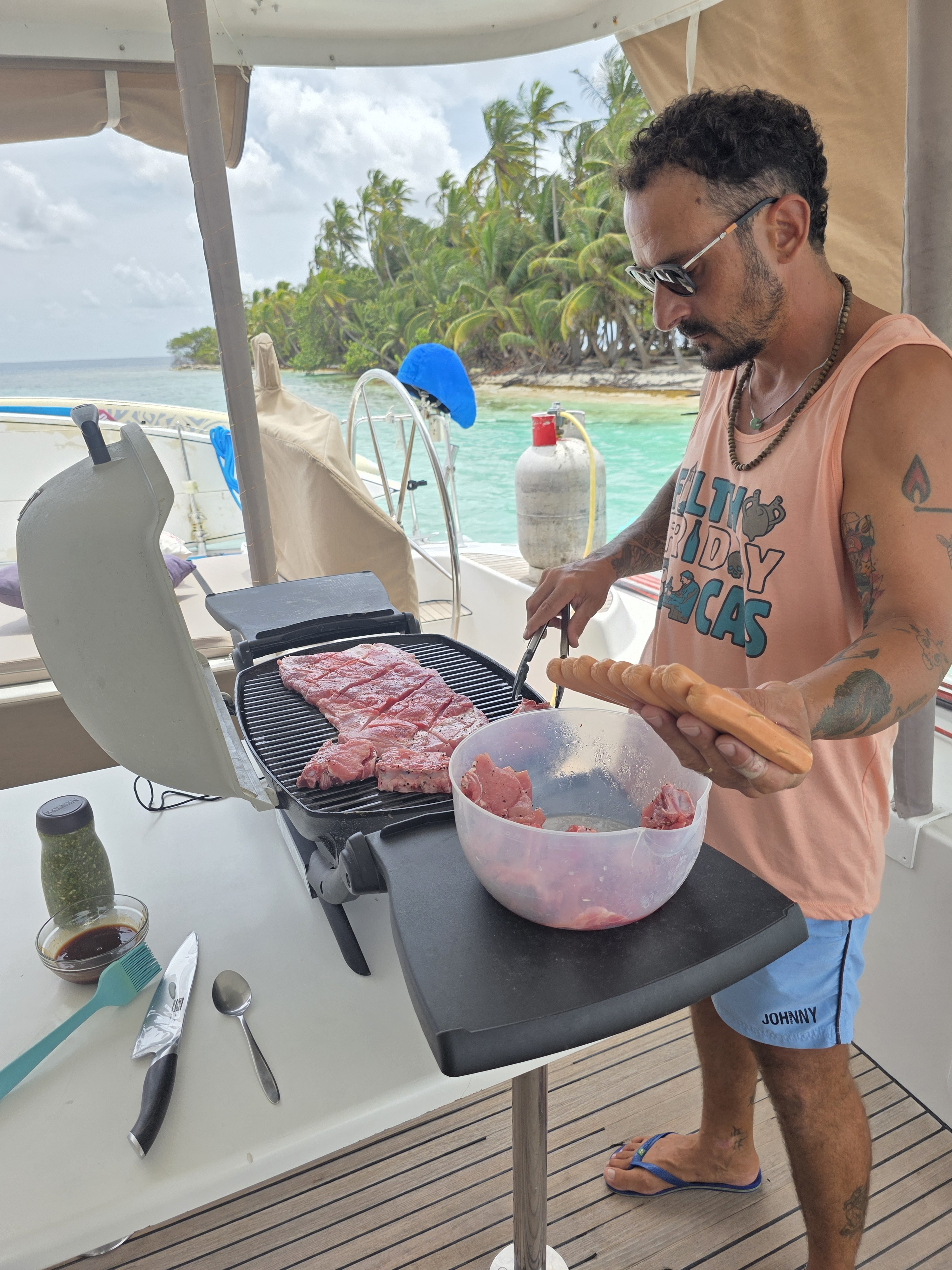 San Blas lecker grillen
