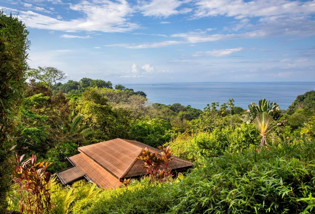 Tiki Villas Rainforest Lodge Aussicht aufs Meer 2
