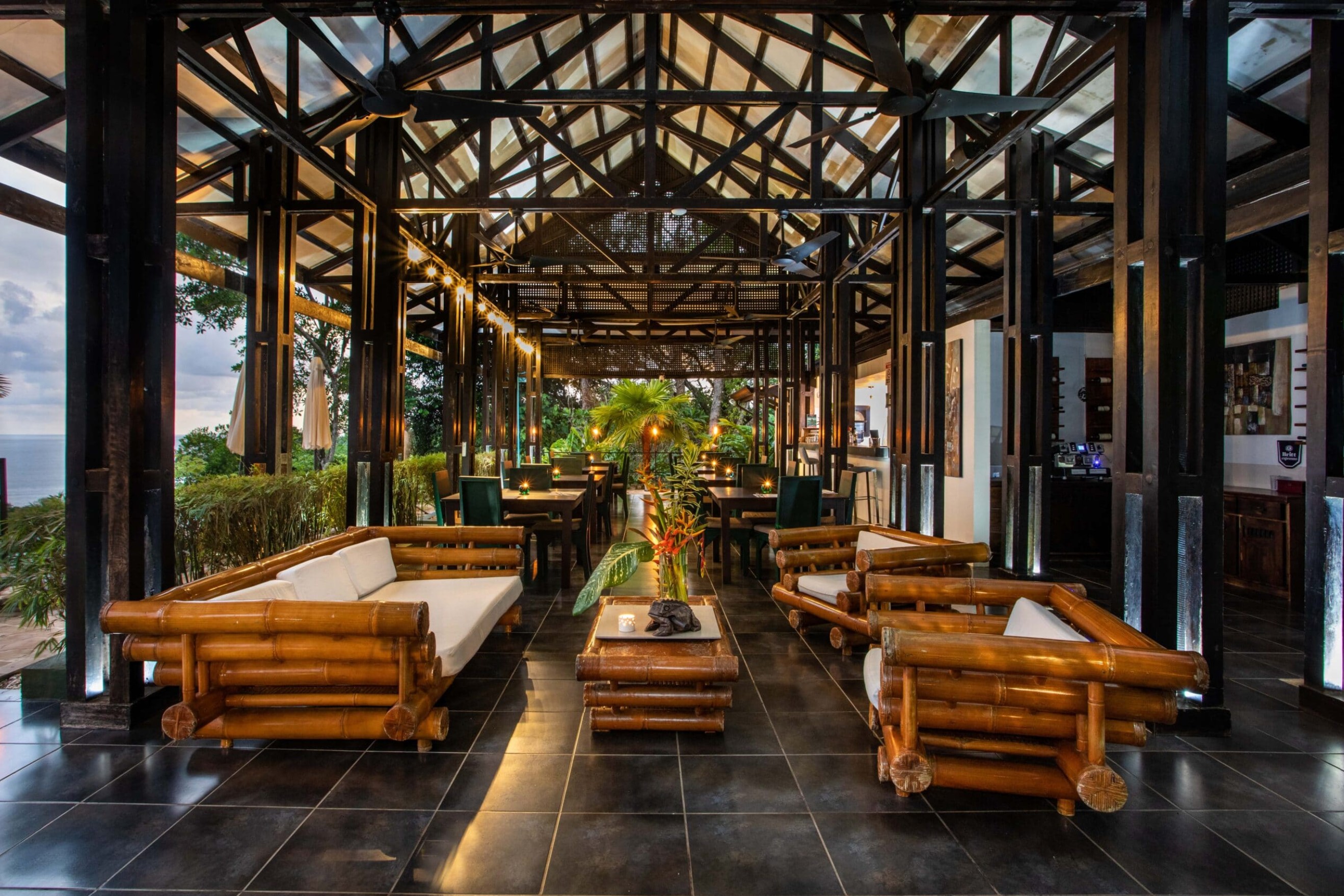 Tiki Villas Rainforest Lodge Sitzbereich