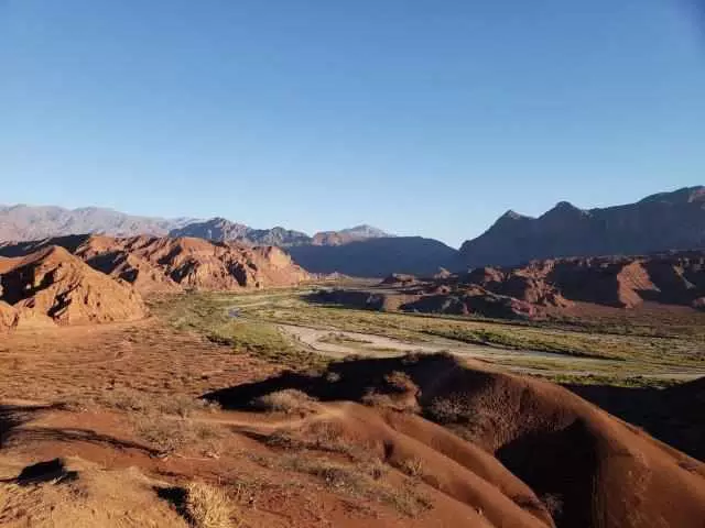 阿根廷 Quebrada de las Conchas 山谷，低解