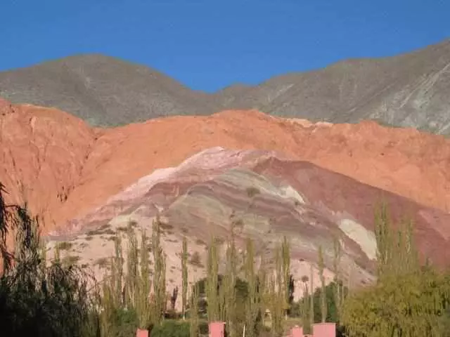 Argentinien, Cerro 7 colores, low solution