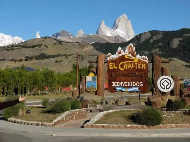 el chalten welcome, low Solution