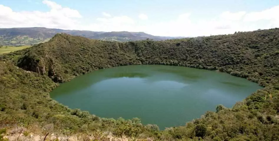 Tag 3 Kratersee Laguna de Guatavia Kolumbien