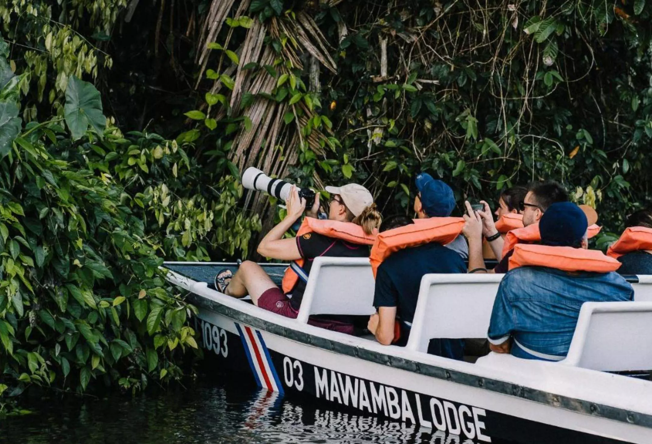 Mawamba Lodge boat