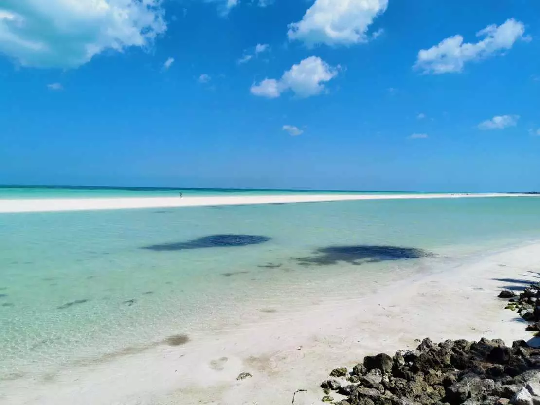 Playa superior de Holbox de México