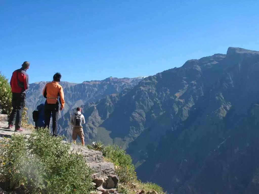 Solution basse du canyon de Colca