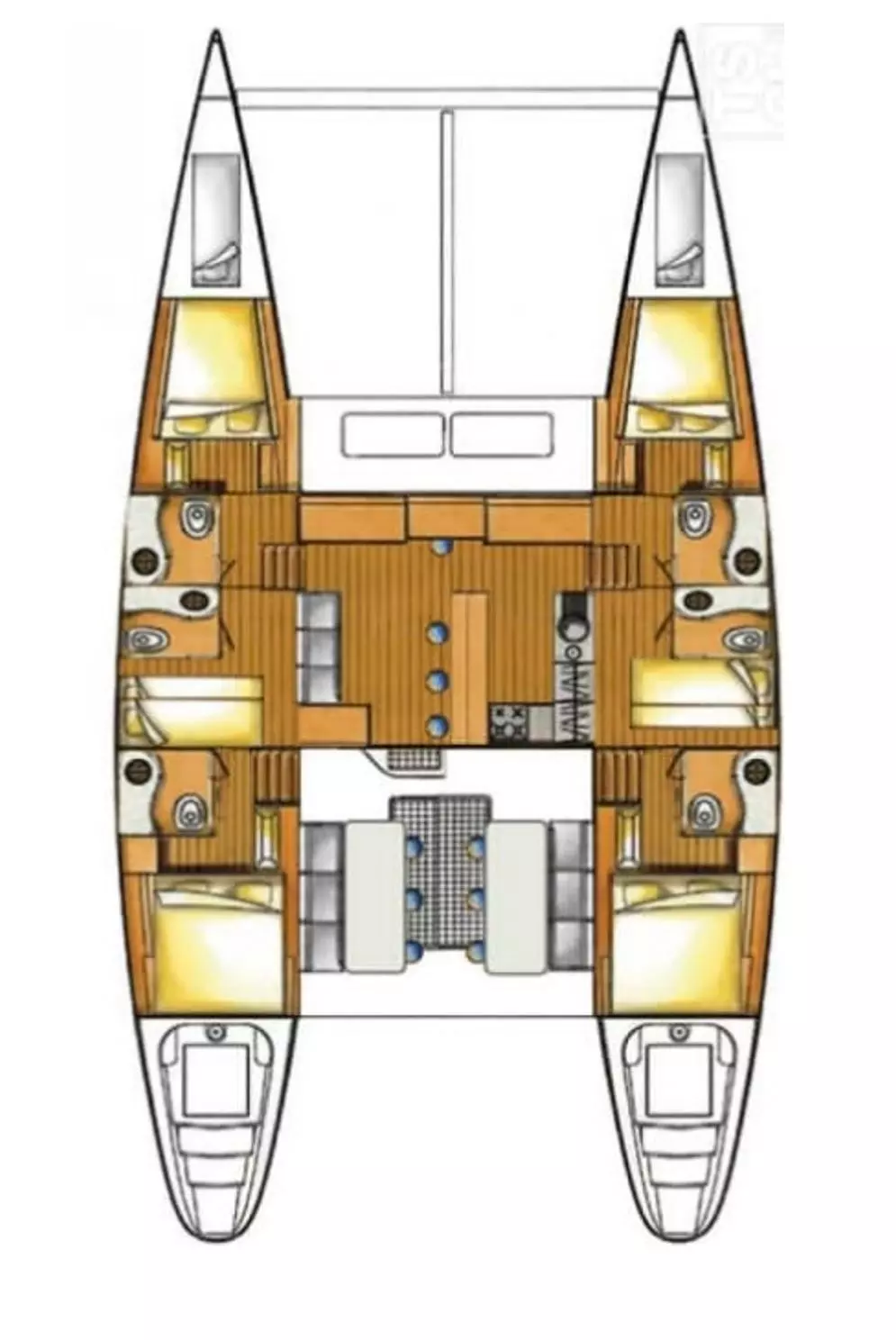 plan catamaran panama trip