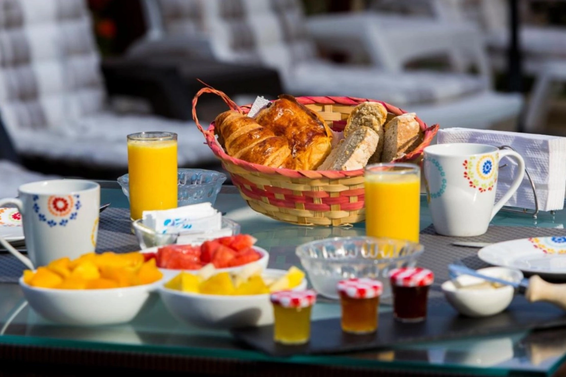 Panama voyage de groupe petit déjeuner hôtel villa botero